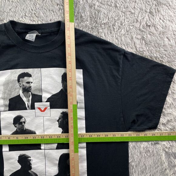 Maroon 5 Shirt Mens Extra Large Black 2021 MMXXI Tour Concert Band Adam Levine - Picture 5 of 9